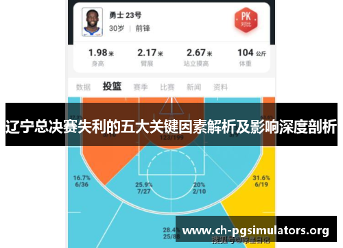 辽宁总决赛失利的五大关键因素解析及影响深度剖析 辽宁总决赛失利的五大关键因素解析及影响深度剖析