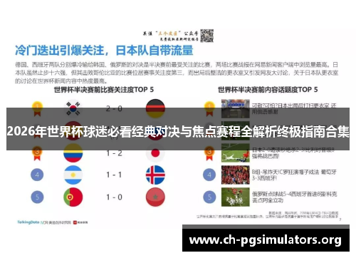 2026年世界杯球迷必看经典对决与焦点赛程全解析终极指南合集